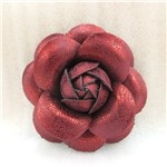 PVC flower, red