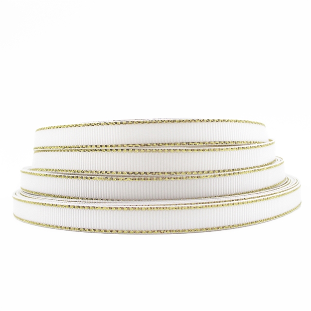 3/8" 9mm gold GROSGRAIN 3/8