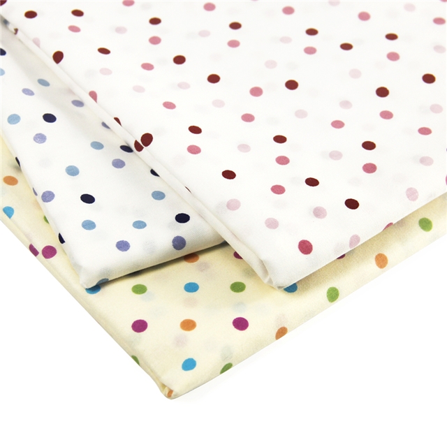 20"*58" 50*145cm 100％cotton dot fabric