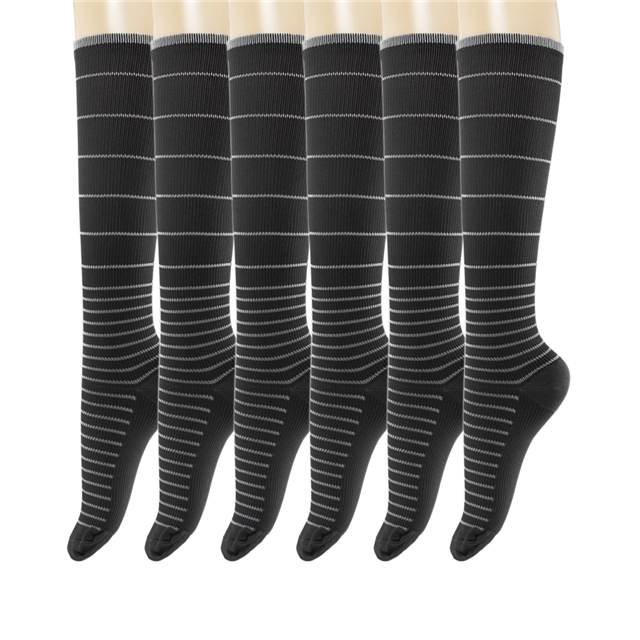 2 size to choose Nylon 6Pairs/lot Anti varicose nylon Compression Sock