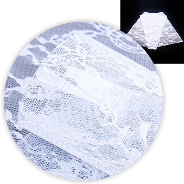 synthetic leather lace transparency synthetic leather 20*33cm(7.9*13