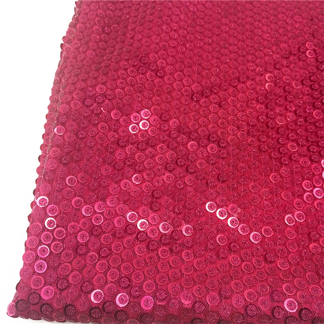 20"*56" 50*140cm sequin fabric hot pink,50*140cm(19.7*55.1
