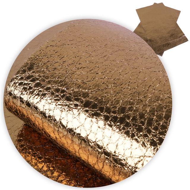 metal burst pattern synthetic leather 20*33cm(7.9*13