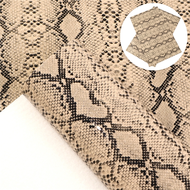 synthetic leather pearlite membrane serpentine synthetic leather 20*33cm(7.9*13