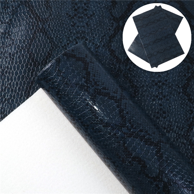 synthetic leather pearlite membrane serpentine synthetic leather 20*33cm(7.9*13