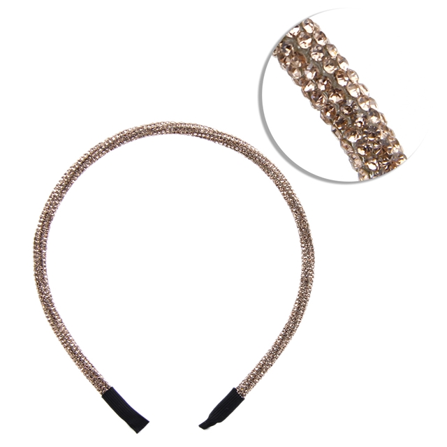 Full drill headband gold