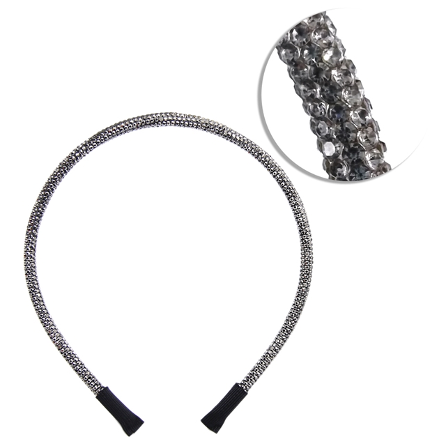 Full drill headband gray