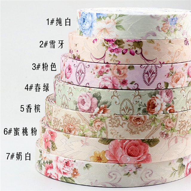 Layering Cloth Ribbons 3# pink  5cm(2