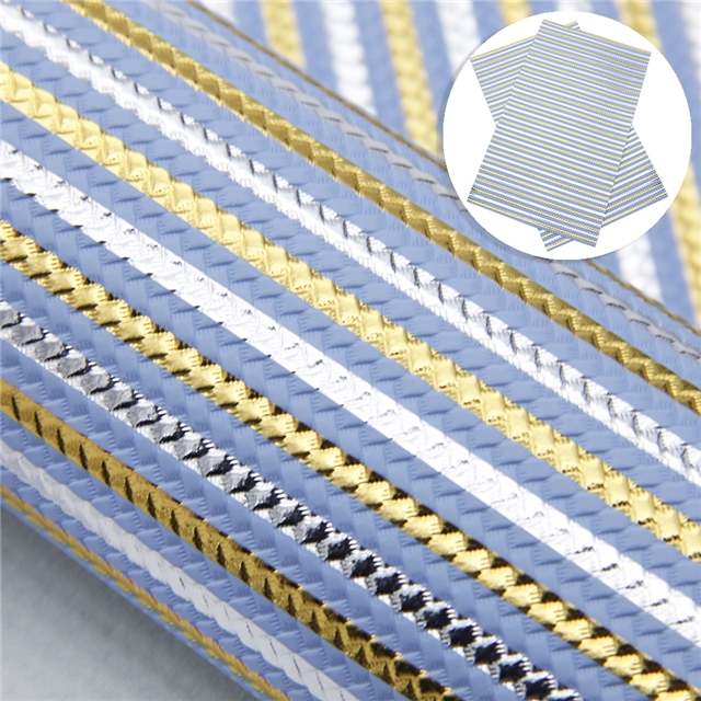 gold&silver synthetic leather bump texture weave pattern gold silver synthetic leather 20*33cm(7.9*13