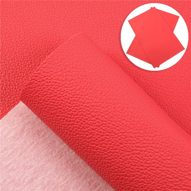 Small litchi synthetic leather small litchi pattern plain colour synthetic leather 20*33cm(7.9*13