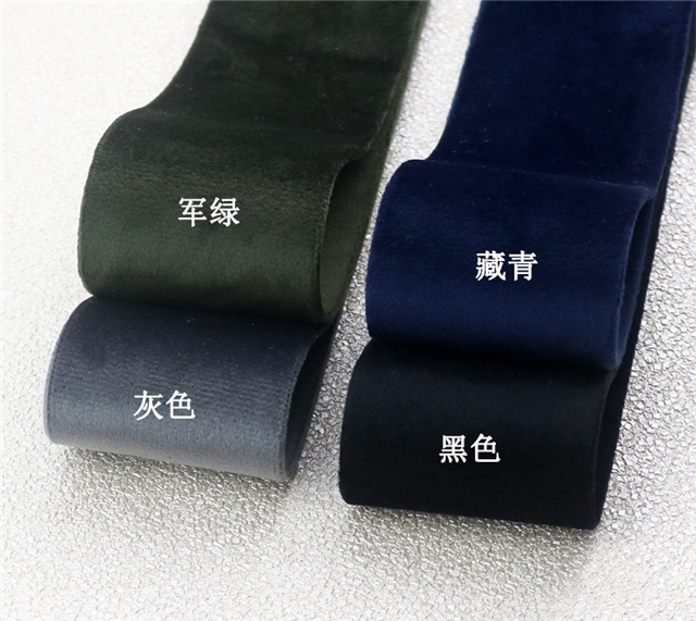 Layering Cloth Ribbons black 1cm(0.4