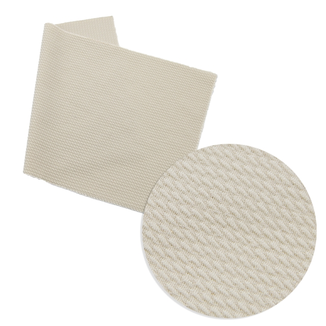 95% polyester 5% spandex 230g bullet Textured Liverpool Fabric 8#cream 20*33cm(7.9*13