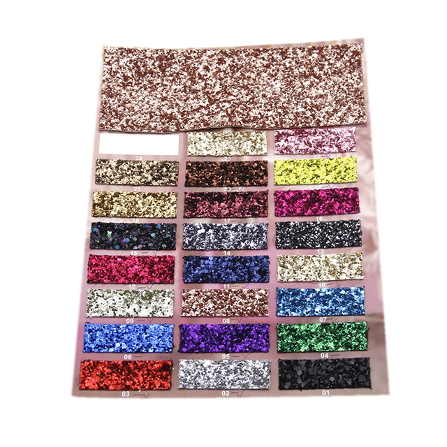 glitter synthetic leather glitter synthetic leather 20*33cm(7.9*13