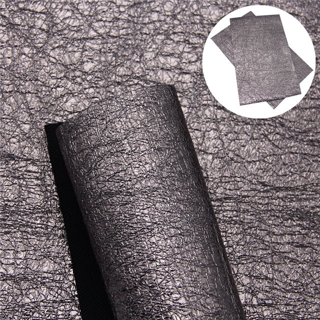 bump texture synthetic leather metal explosion crack synthetic leather 20*33cm(7.9*13