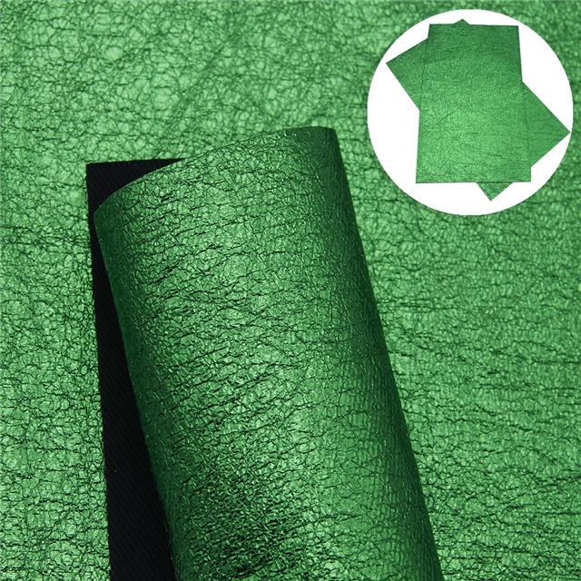 bump texture synthetic leather metal explosion crack synthetic leather 20*33cm(7.9*13