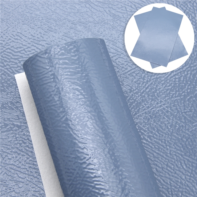 Smooth surface synthetic leather srystal papaya grain synthetic leather 20*33cm(7.9*13