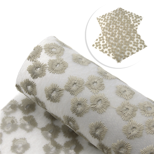 synthetic leather knitted florets Jelly bottom synthetic leather 20*33cm(7.9*13