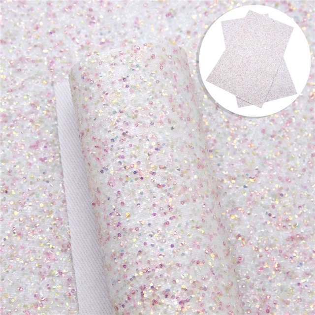 chunky glitter sequins  synthetic leather chunky glitter sequins synthetic leather 50*140cm(19.7*55.1