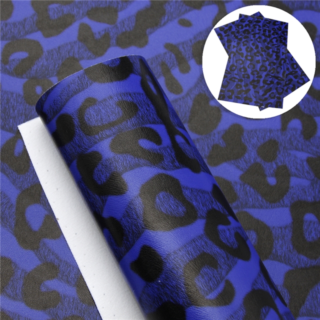 synthetic leather leopard print synthetic leather 20*33cm(7.9*13