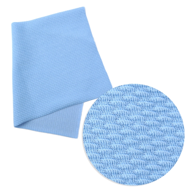 95% polyester 5% spandex 230g bullet Textured Liverpool Fabric 29#,blue,20*33cm(7.9*13
