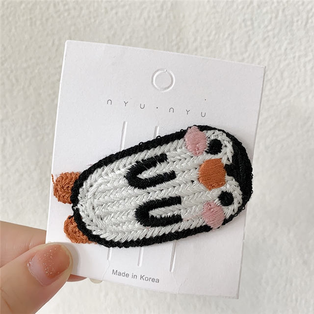 wool cartoon animal wool knitting hairpin penguin