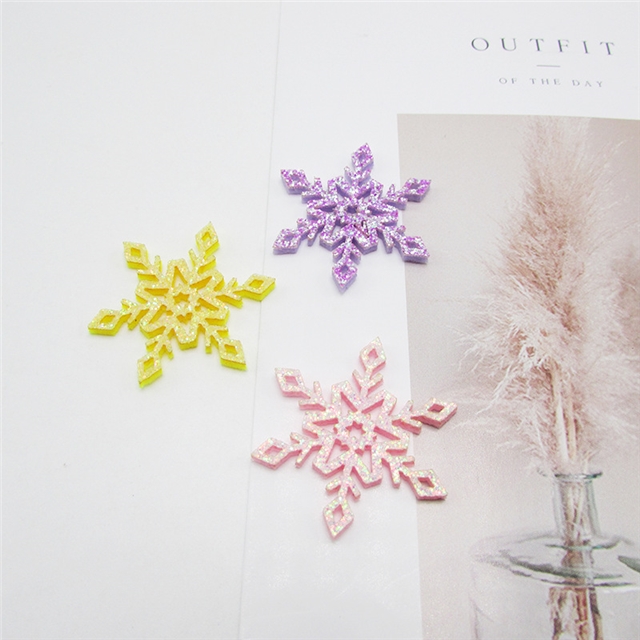 glitter snowflakeaccessories