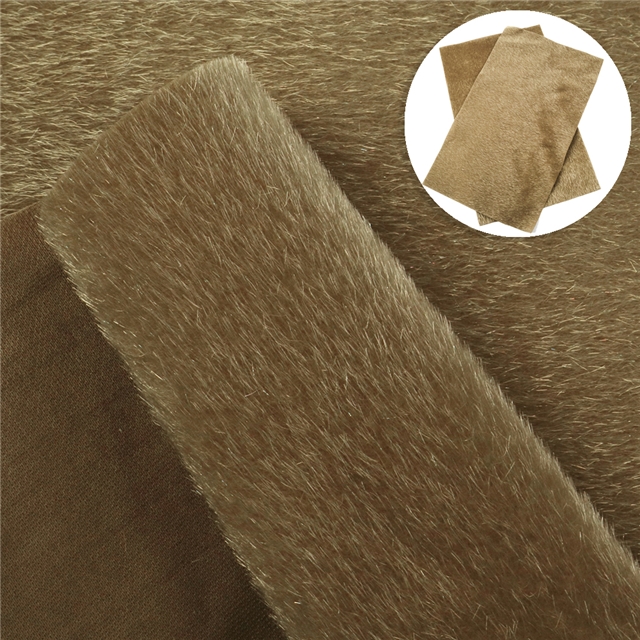 Plain flocking leather 50*140cm(19.7*55.1