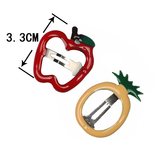 iron cartoon cute fruit bb clip
