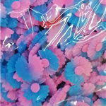 gradient daisy 3d resin accessories