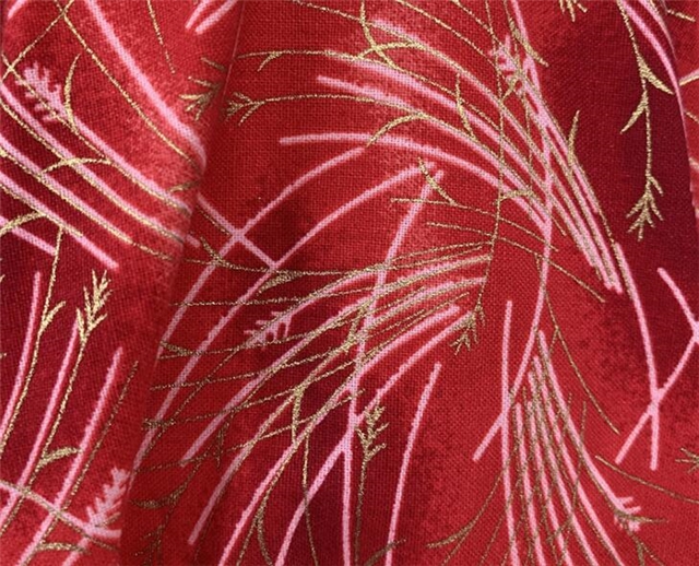 100％cotton Japanese-style bronzing 100％cotton printed fabric 50*150cm(19.7*59.1