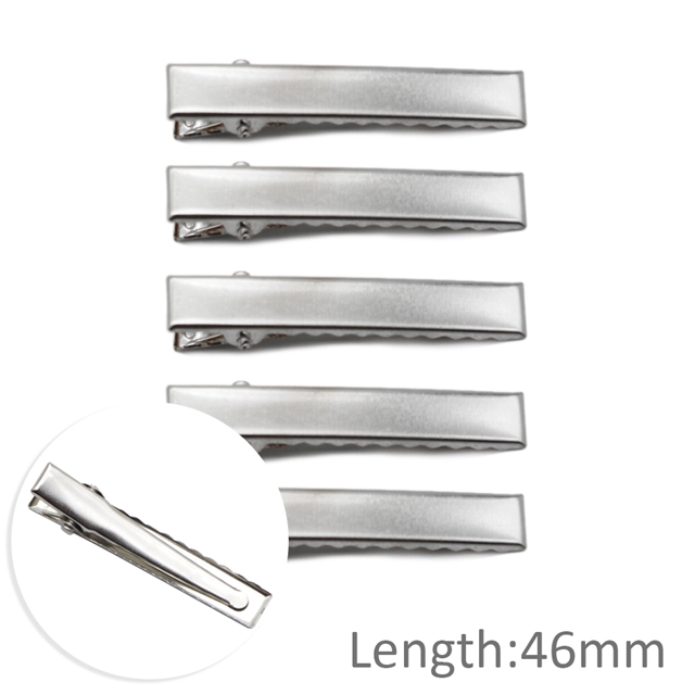 silver clip 500pcs/pack normal quality 46x7mm(0.28