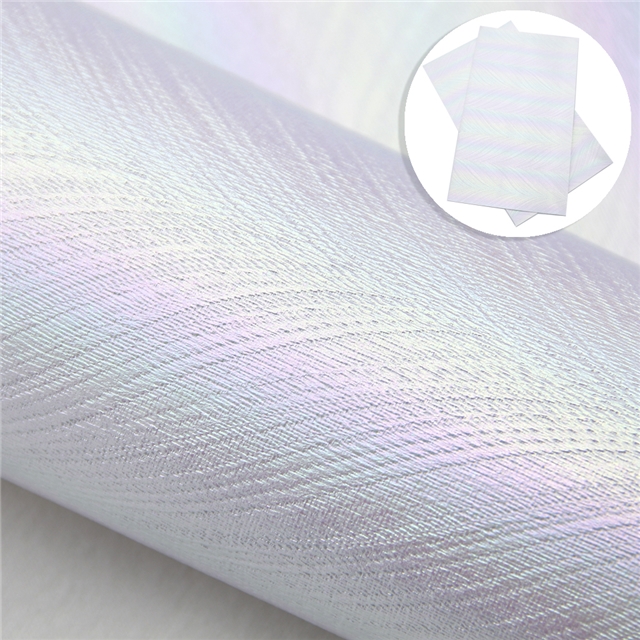 synthetic leather pearlescent iridescent synthetic leather 50*135cm(19.7*53.1