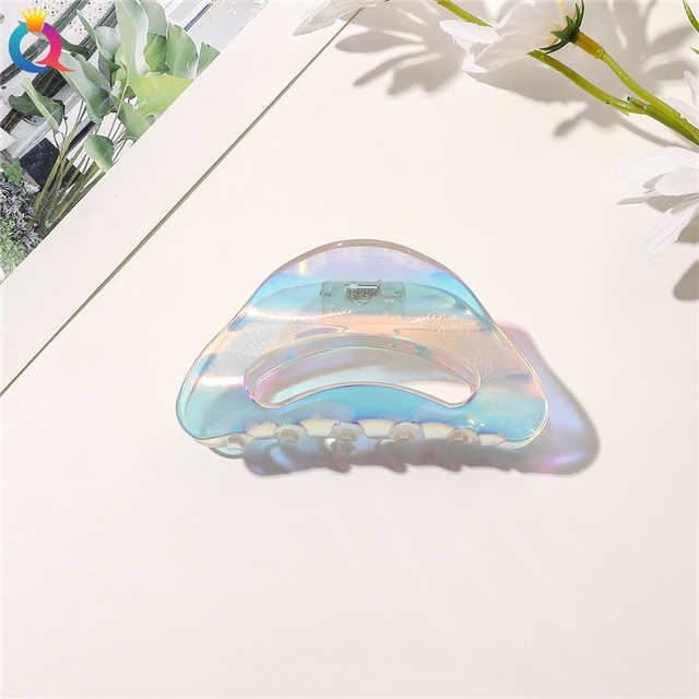 acetate sheet acetate colorful gradient claw clip