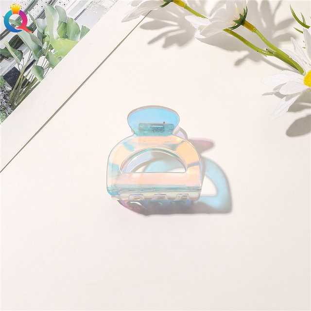 acetate sheet acetate colorful gradient claw clip