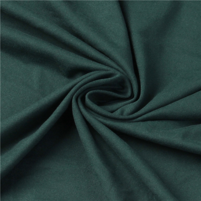 Bamboo Velvet plain color double brushed poly knit fabric 20*33cm(7.9*13