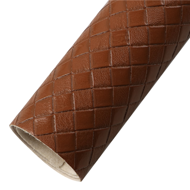 synthetic leather bump texture plain weaved lattice synthetic leather  20*33cm(7.9*13