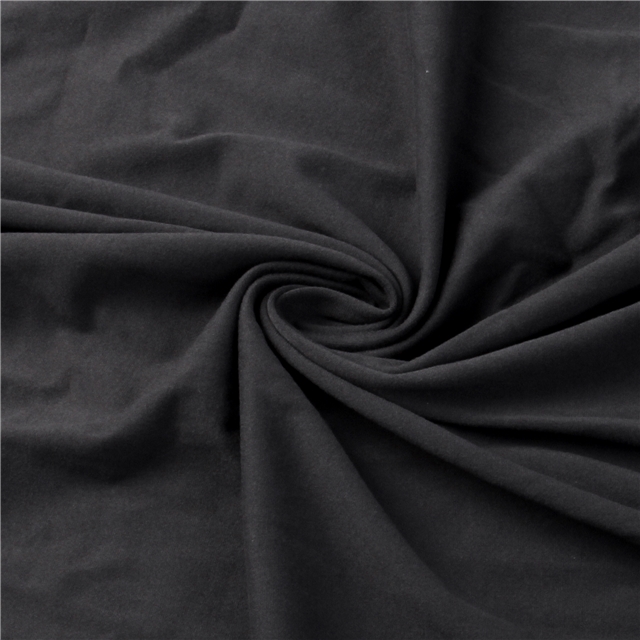 Bamboo Velvet plain color double brushed poly knit fabric 20*33cm(7.9*13