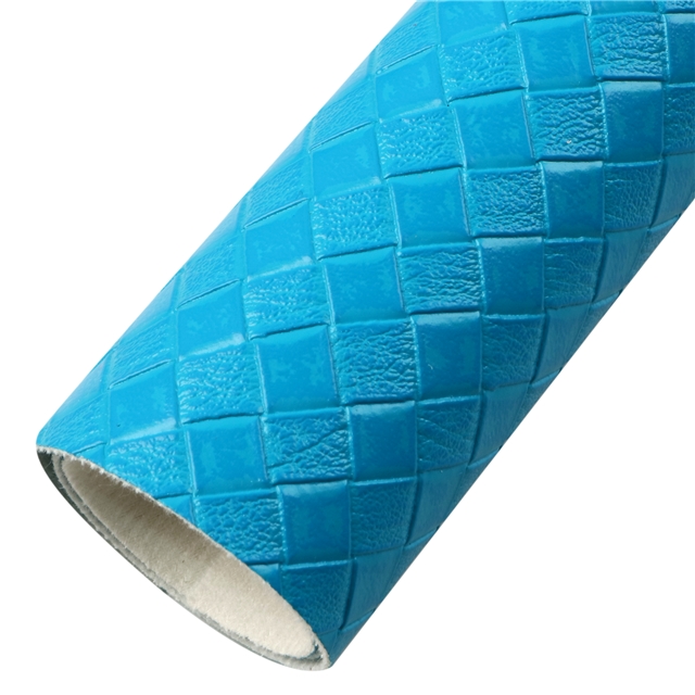 synthetic leather bump texture plain weaved lattice synthetic leather  20*33cm(7.9*13