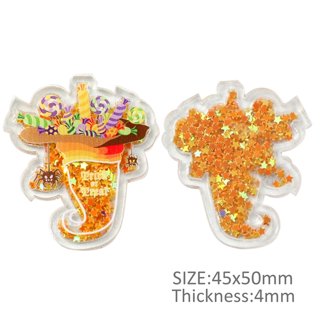Halloween quicksand acrylic accessories 2# Halloween quicksand acrylic accessories