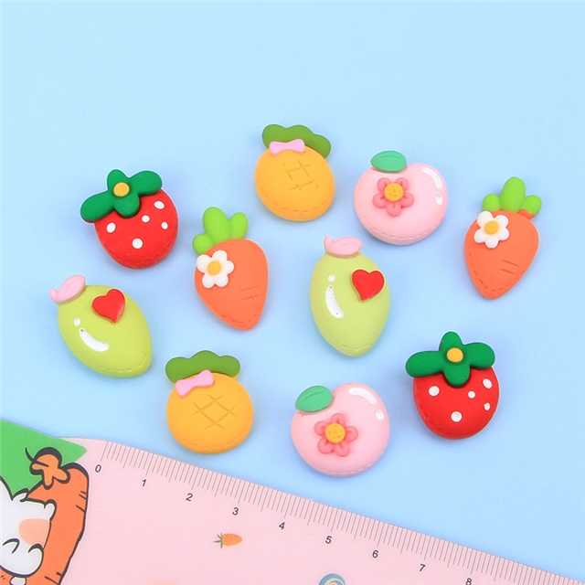 plastic/resin fruit 3d resin accessories