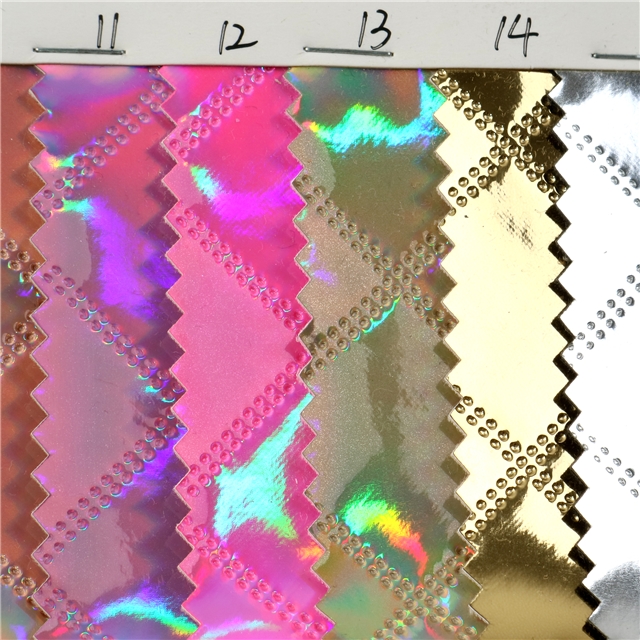 synthetic leather holographic mirror synthetic leather color map