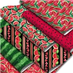 watermelon synthetic leather