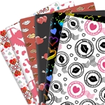 Valentine's day fabric