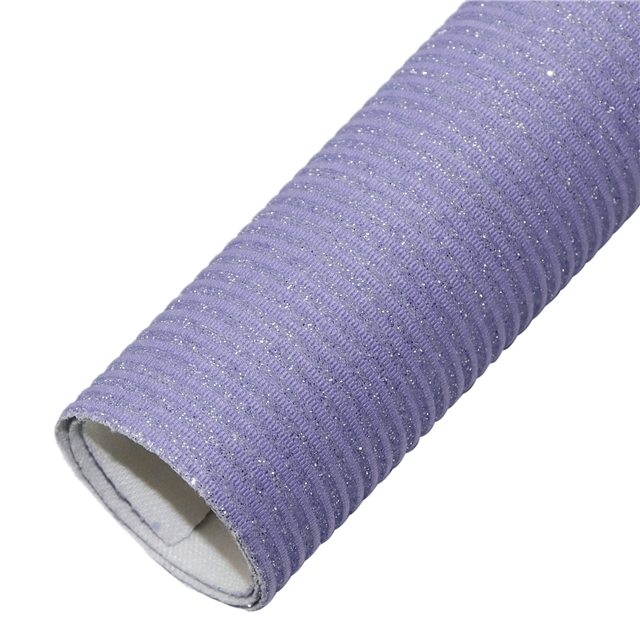 synthetic leather bump texture stripe metal wire glitter faux leather 20*33cm(7.9*13