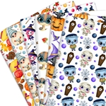halloween fabric