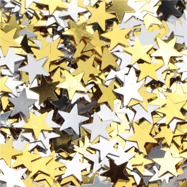mixed color glitter packaging filler(OPP bag packaging)