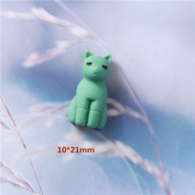 resin cartoon animals series 3d resin accessories