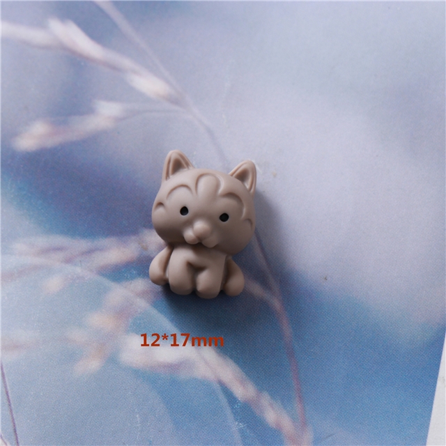 resin cartoon animals series 3d resin accessories