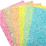 chunky glitter synthetic leather