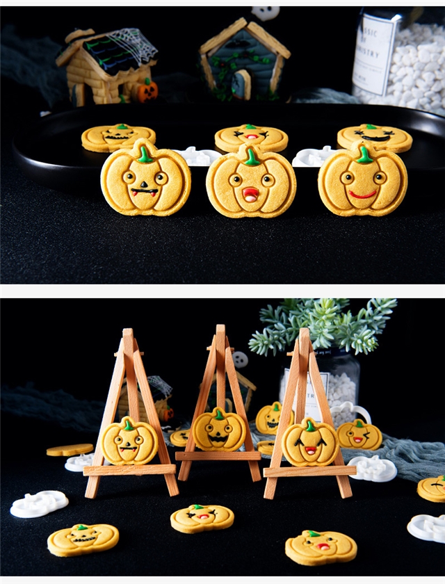 plastic halloween cookie mould